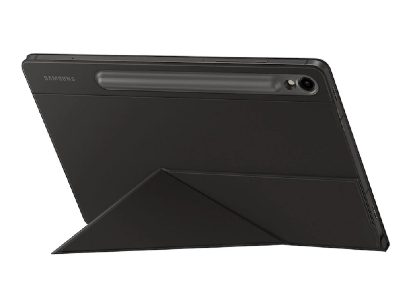 Samsung Galaxy Tab S9 / S9 FE / S10 FE/ S10 Lite Smart Book Cover, Tablet Protector Case, Landscape and Portrait Stand Options, Detachable Magnetic Back, Auto Screen On/Off, US Version, Black