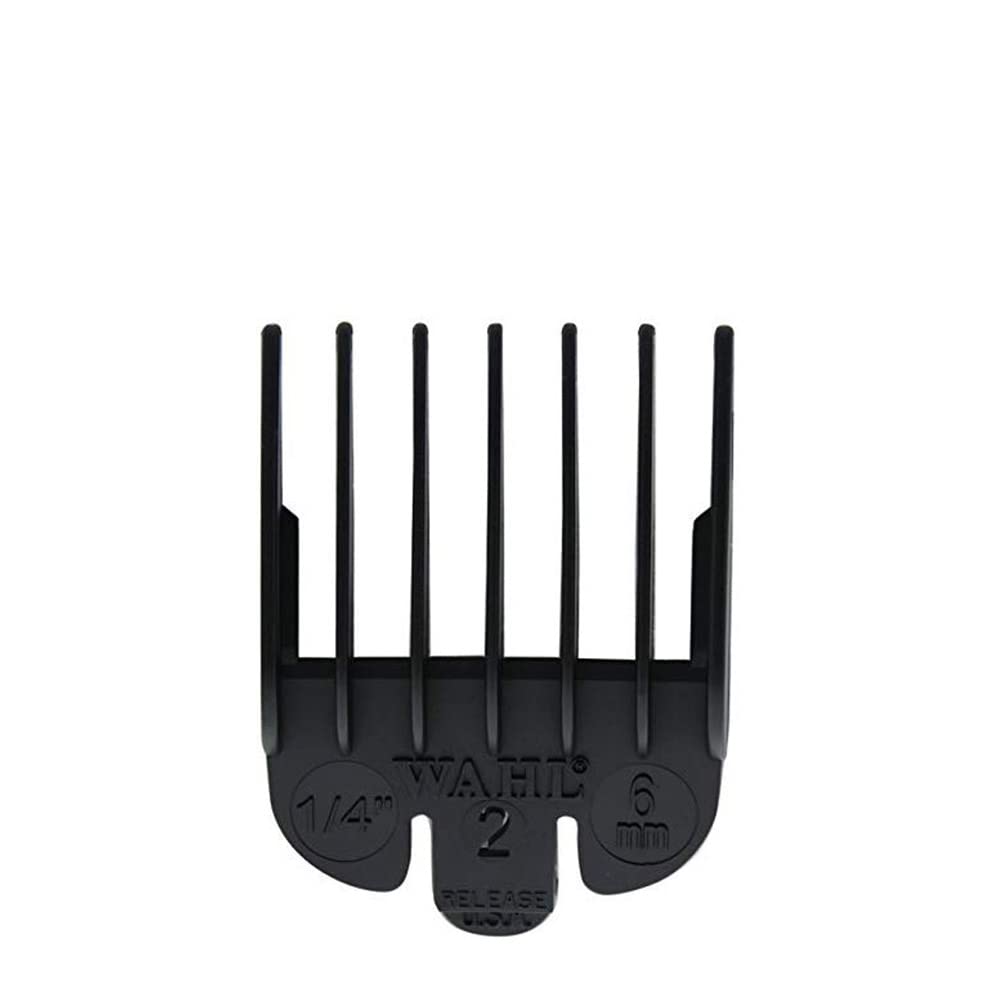 WAHL Professional Comb Attachment Black Size No.2 (1/4 inch) (Model:3124-001)
