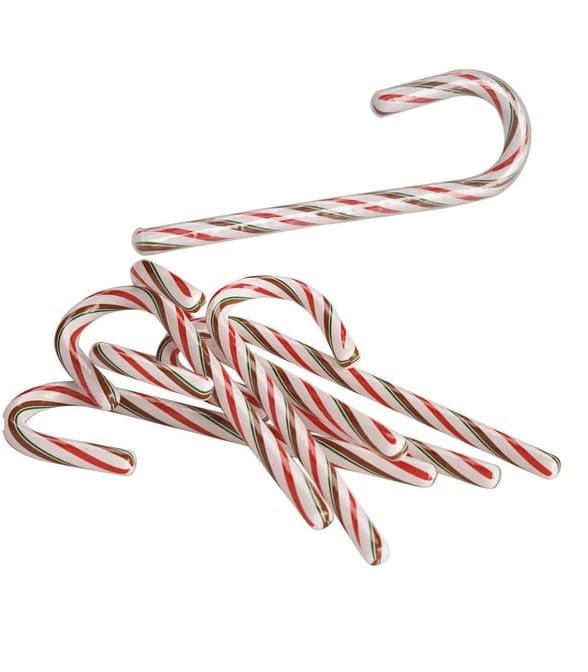 Bulk Chocolate Mint Candy Canes - 36 Count Individually Wrapped Holiday Candy Canes - Chocolate Mint Flavored Christmas Candy for Hot Cocoa, Gifts & Candy Bowls
