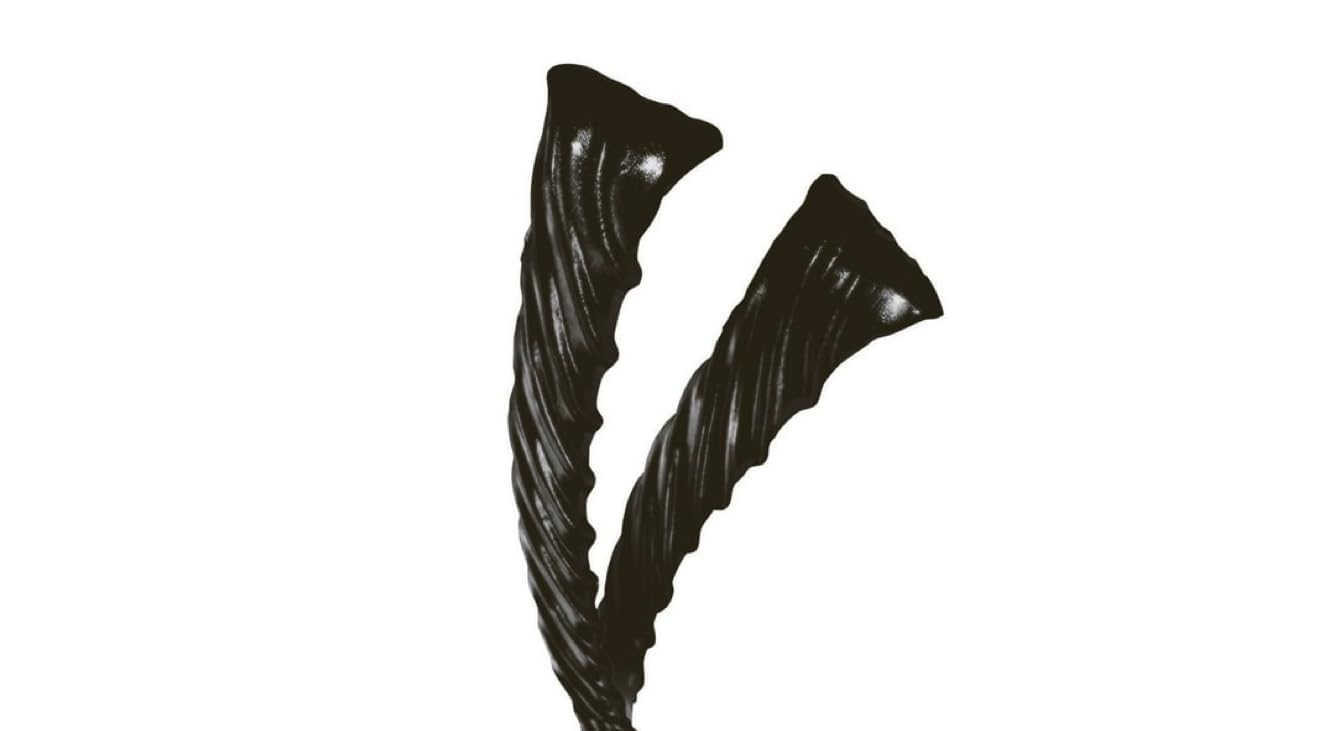 Twizzlers Black Licorice Twists (Pack of 4)