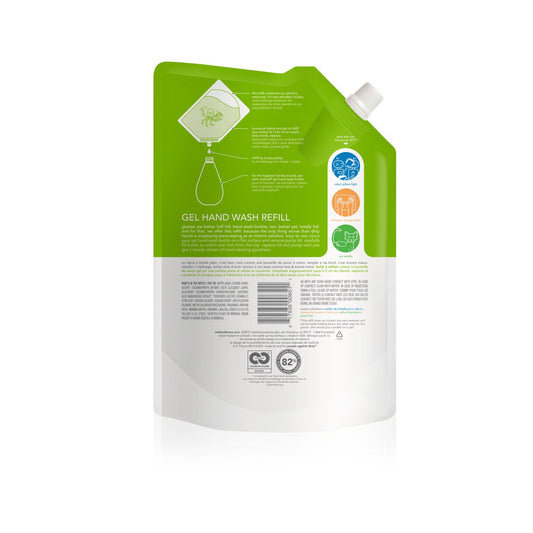 Method Gel Hand Soap Refill, Green Tea + Aloe, 34 Ounce (Pack 6)