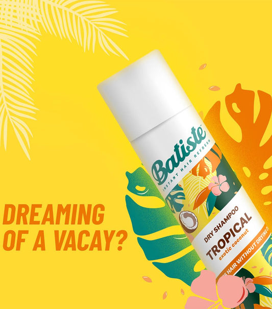 Batiste Tropical Dry Shampoo 50ml/1.6oz