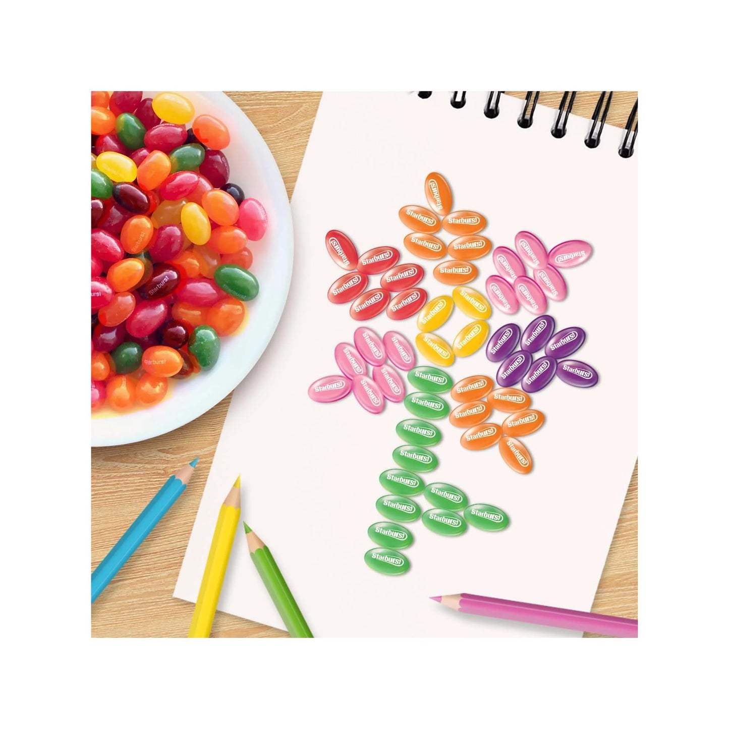 Starburst Jelly Beans – 2-Pack Original Jelly Beans – Sweet Fruit Jelly Candy for Snacking – Delicious Tasting Candy