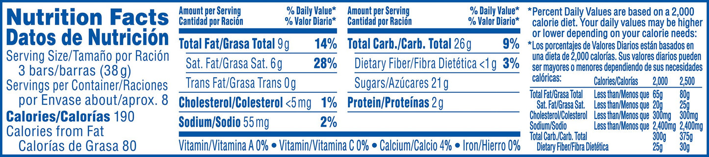 Crunch Chocolate Bar, Fun Size, 1 Bag, 11 oz