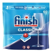 Finish Classic- 60ct - Dishwasher Detergent - Powerball - Dishwashing Tablets - Dish Tabs
