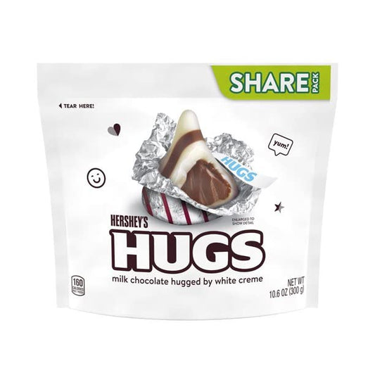 2 Pack Hersheys HUGS Family pack 2lb Total