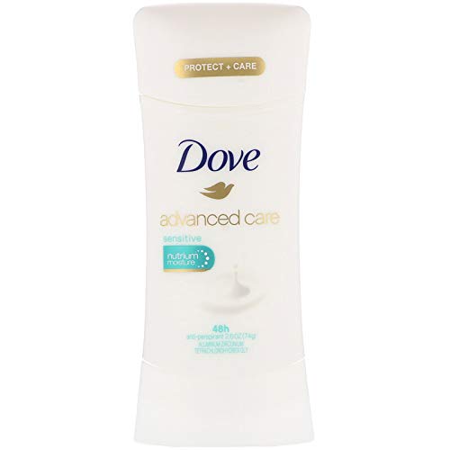 Dove Adv Care Sens Anti P, Dove Advance Care Go Sleeveless Sensitive Anti Perspirant, 2.6 Ounce (Pack of 1)