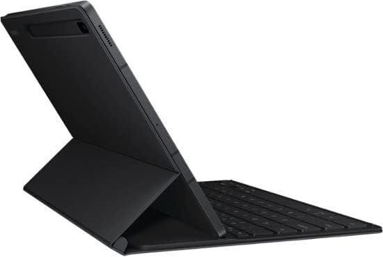 SAMSUNG Tablet Keyboard Cover, Protective Case for Galaxy Tab S8+, S7 FE, S7+ Lite w/ Large Key Sizes, S Pen Holder, Slim, Sturdy, Ultra Lightweight, US Version, Black Balck