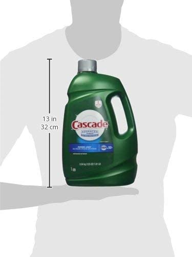 Cascade Advanced Power Liquid Machine Dishwasher Detergent with Dawn, 125-Fl. Oz, Plastic Bottle (125 Fl Oz)
