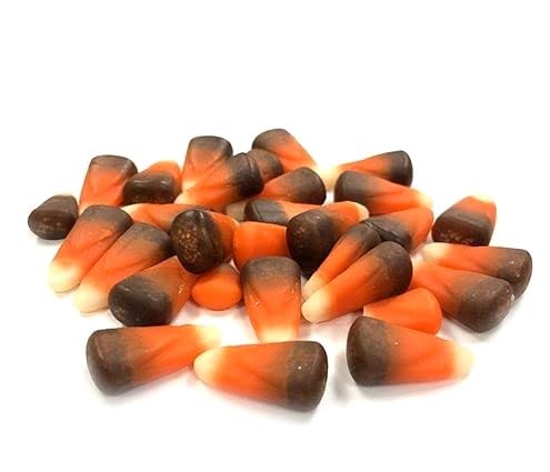 Bulk Harvest Candy Corn 2 Pound Bag - Classic Tri-Color Fall Candy with Creamy Vanilla & Cocoa Flavor, Perfect for Halloween, Thanksgiving, Autumn Parties, Dessert Tables, and Candy Buffets
