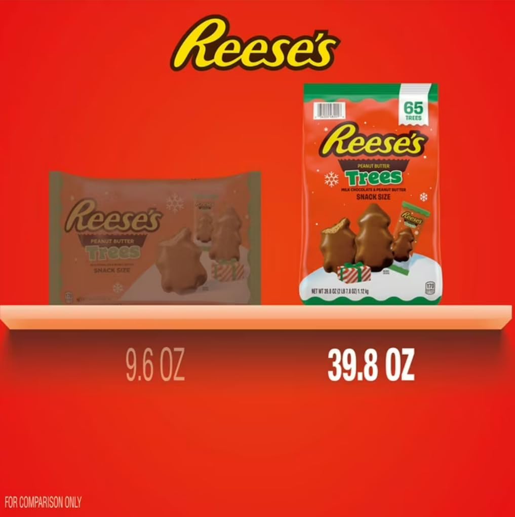REESE'S Holiday Peanut Butter Trees (39.8 oz., 65 ct.)