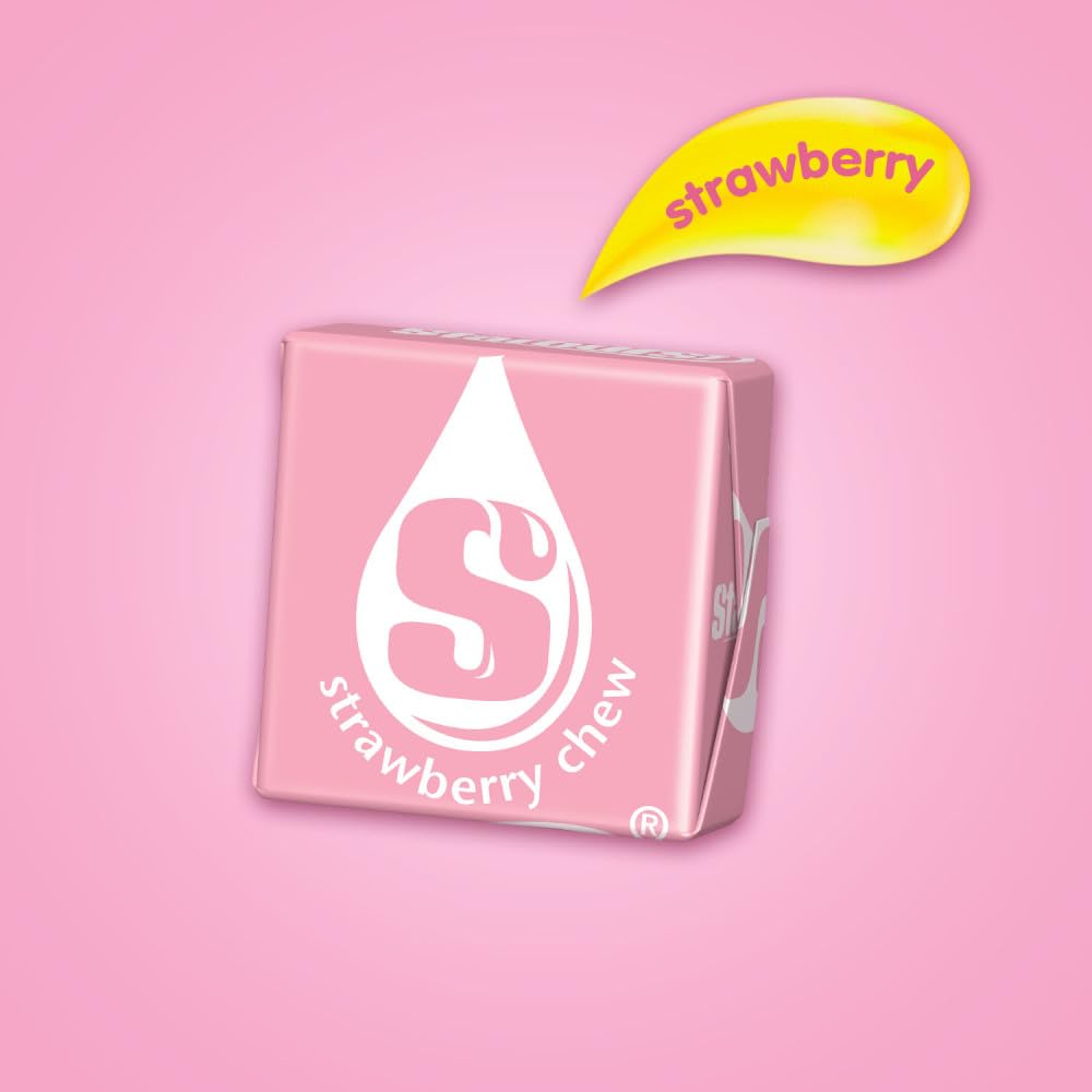 STARBURST All Pink Valentine's Day Fruit Chews Chewy Candy, Sharing Size, 15.6 oz Bag