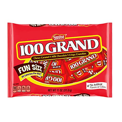 Halloween Candy 100 Grand by Nestle 11 oz Bag
