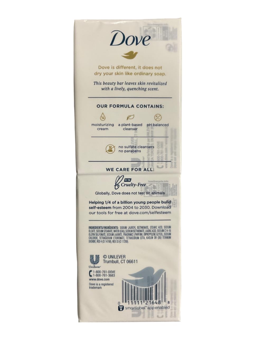 Dove Go Fresh Revive Beauty Bars, Pomegranate & Lemon Verbena, 4 oz bars, (Pack of 1 Bar)
