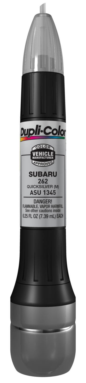 Dupli-Color (ASU1345-12PK Quicksilver Subaru Exact-Match Scratch Fix All-in-1 Touch-Up Paint - 0.5 oz., (Pack of 12)