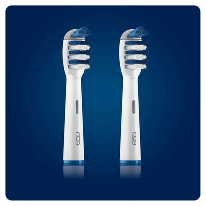 Oral-B Trizone Toothbrush Heads Replacement Refills for Electric Rechargeable Toothbrush, Bristles Sweep in-Between Teeth for a Deep Clean, Pack of Two