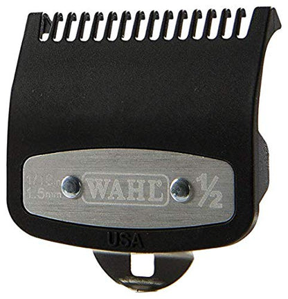 Wahl Professional Premium Cutting Guide With Metal Secure Clip: #1/2", 1", 1 1/2". Combo set #3354-1000, 1100, 1300 Fits All Wahl Clippers/Trimmers