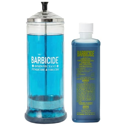 BARBICIDE Disinfecting Jar + Disinfectant