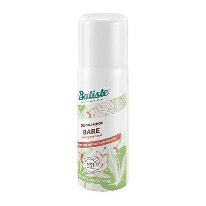 Batiste Dry Shampoo, Bare, Mini Travel Size 1.6 oz (Pack of 2)