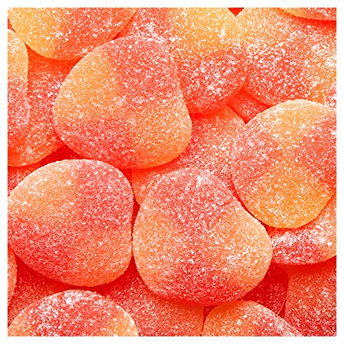 Haribo Gummi Candy, Peaches, 5-Pound Bag