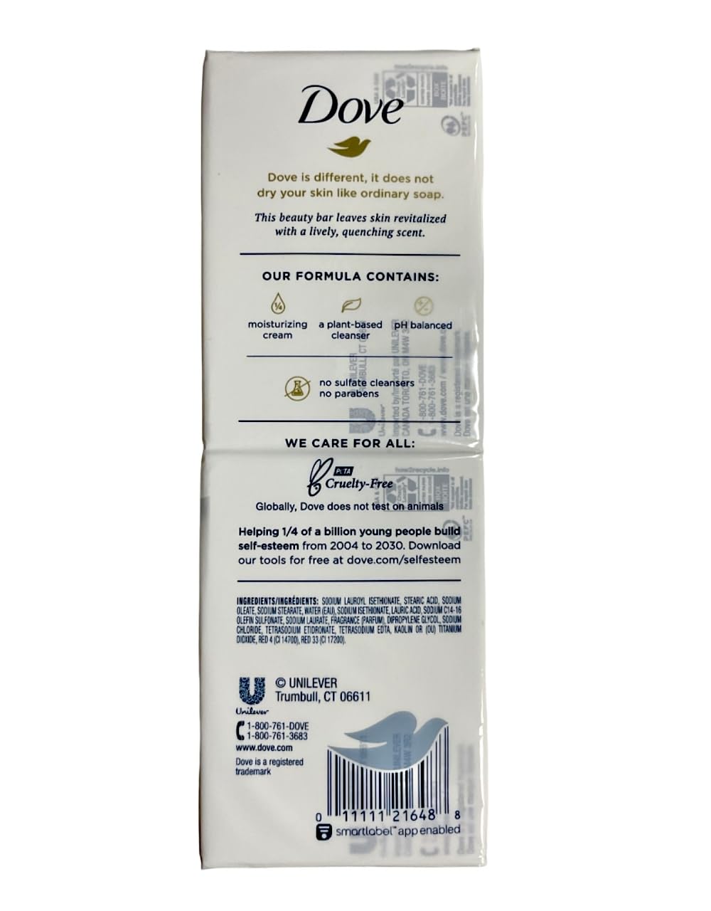 Dove Go Fresh Revive Beauty Bars, Pomegranate & Lemon Verbena, 4 oz bars, (Pack of 1 Bar)