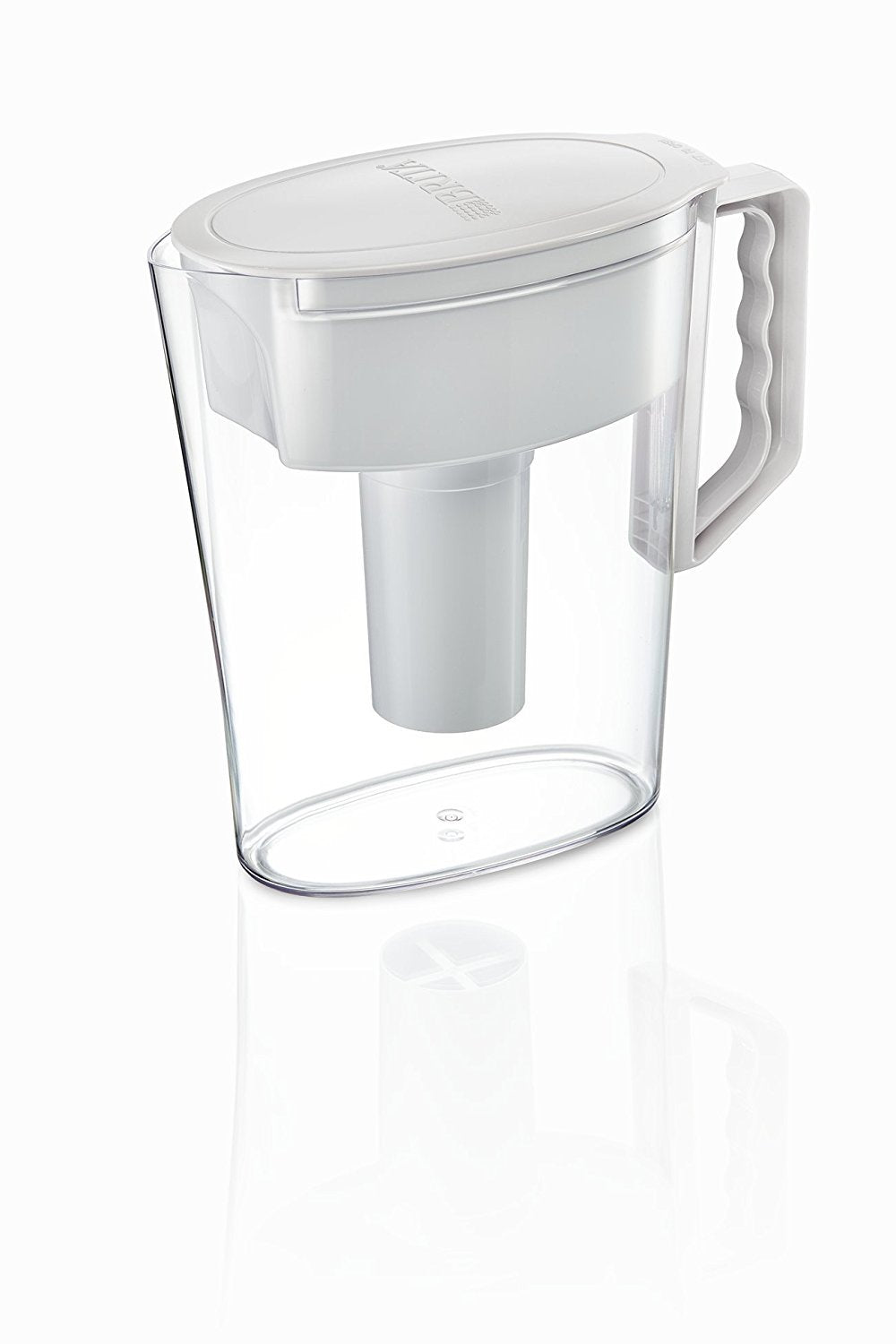 Brita Water Pitcher, Slim, 5 Cup Capacity, Includes One Advanced Filter-White, Size