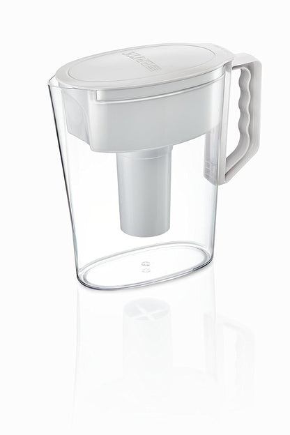 Brita Water Pitcher, Slim, 5 Cup Capacity, Includes One Advanced Filter-White, Size