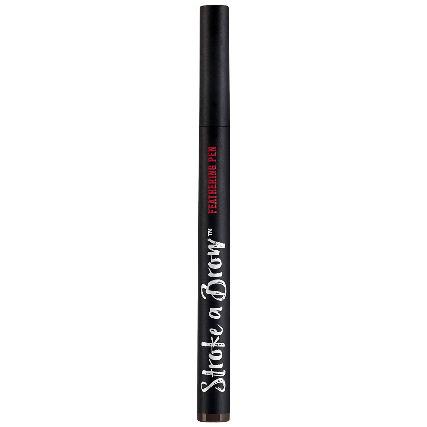 Ardell Stroke a Brow Pencil Feathering Eyebrow Pen – Precise Micro-Tip, Long-Lasting Waterproof Eyebrow Pencil, Precision Tip, Dark Brown, 1 Pack