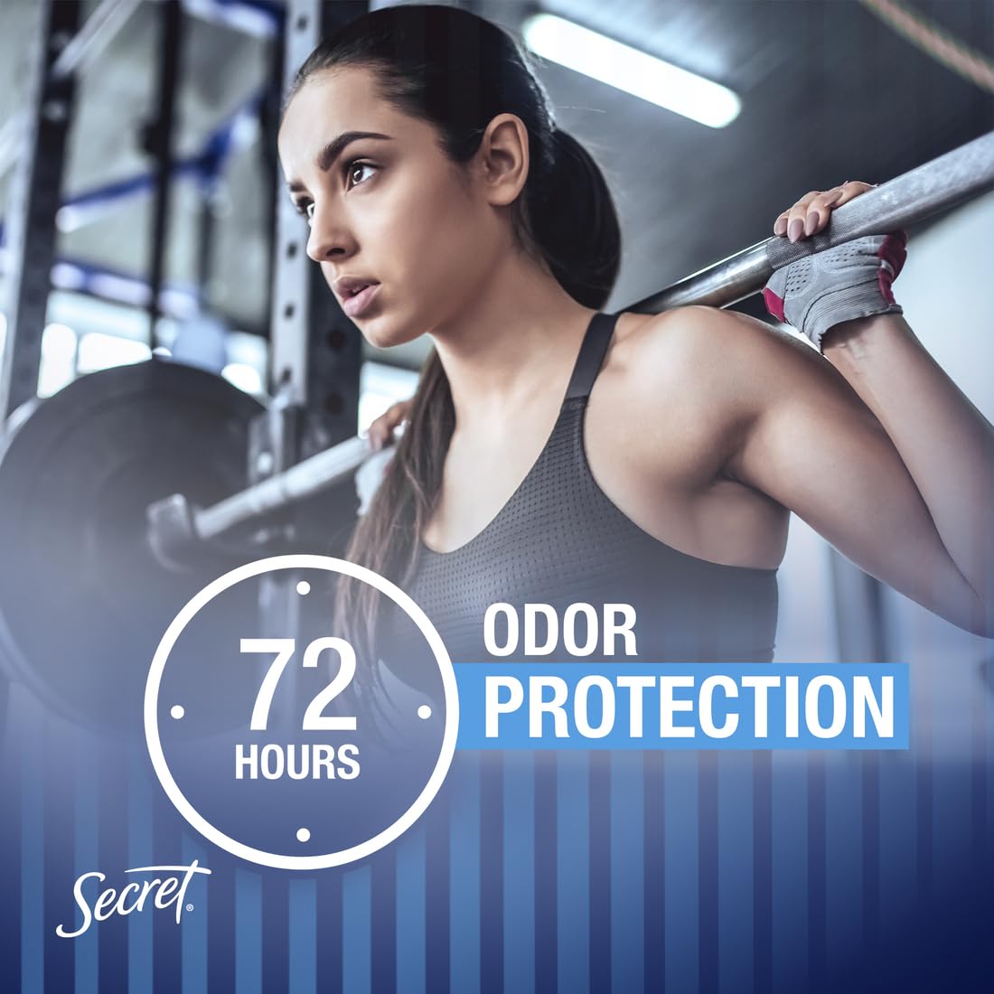 Secret Outlast Clear Gel Antiperspirant Deodorant for Women, Completely Clean, 2.6 oz (Pack of 4)