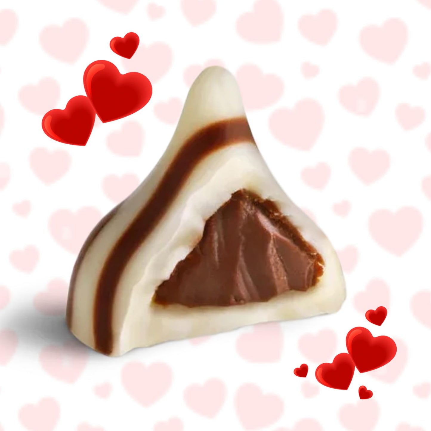 Milk Chocolate Hugs Valentine Candy -1 Pound Individually Wrapped Valentine’s Day Chocolate Candy for Parties, Gift Bags, Candy Bowls & Treat Exchanges