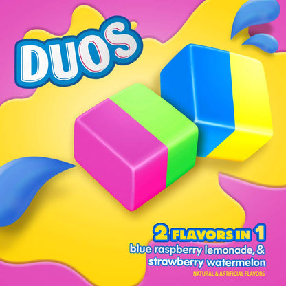 Starburst Fruit Chews Candy, Bulk Candy Individually Wrapped, Sharing Size Resealable Bag, Duos, 12.5 Ounce, Pack of 6