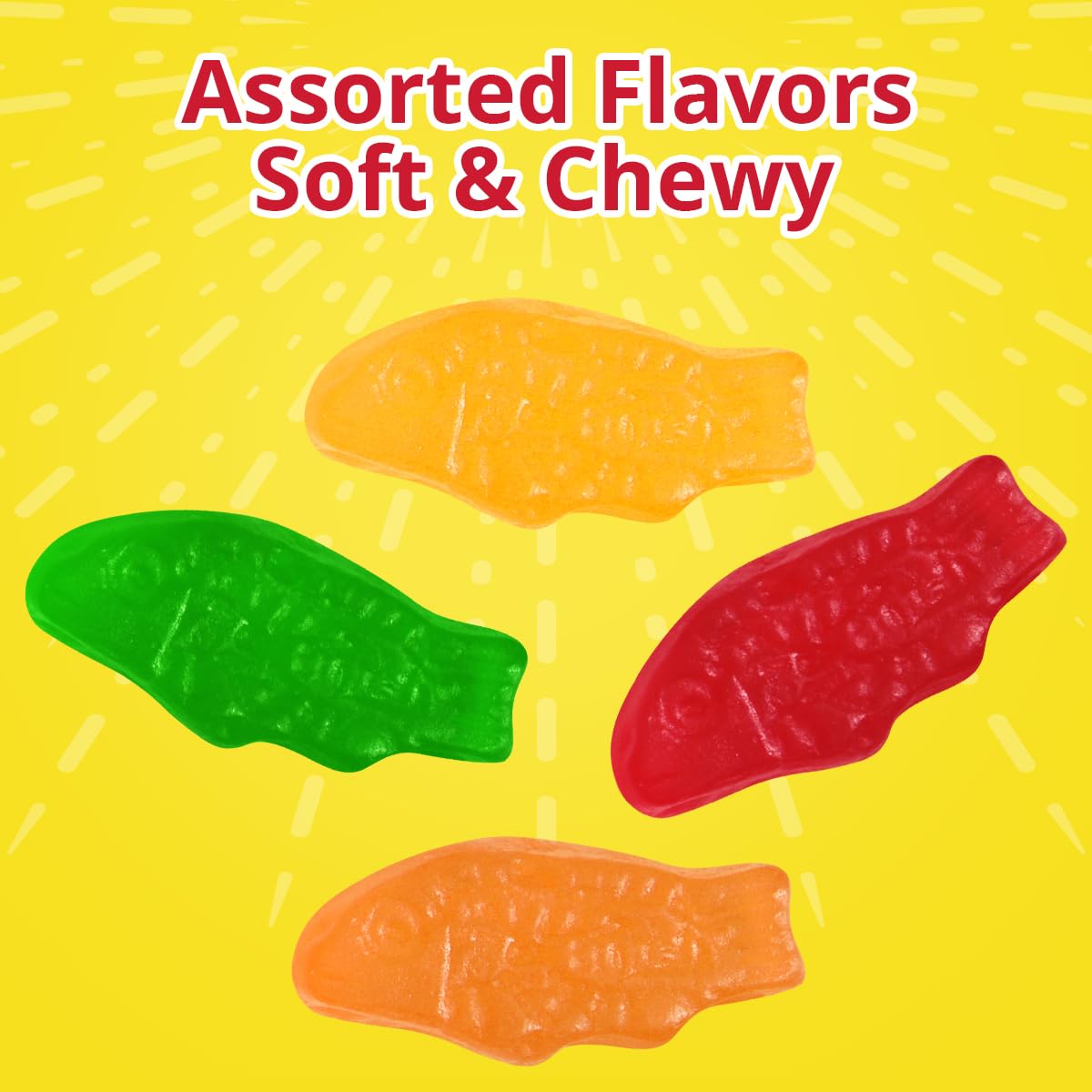Swedish Mini Fish Gummy Candy Bulk Bag