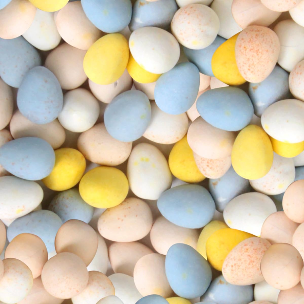 Mini Eggs Bulk Pack 1 Pound - Milk Chocolate Easter Candy For Baskets Stuffers, Egg Hunt, Patries & Treats - Approx 125 Eggs