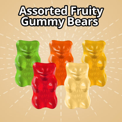 Gummy Candy, 2 Bags of 12oz HariboGummy Bears, Enjoy HariboGoldbears in a Fresh and Portable Bear Shape Reusable Bag, Perfect Gummies Bears for Travel, Picnics and On the Go Moments