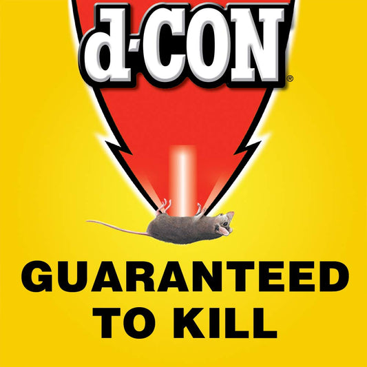d-CON Disposable Corner Fit Mouse Poison Bait Station, 3 Bait Stations, Packaging May Vary