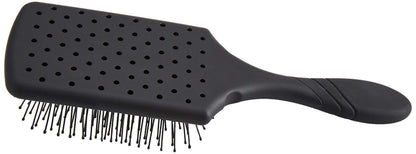Wet Brush Paddle Detangler Hair Brush Black with Soft Bristles, Perfect Hair Brush for Men, Women and Kids, Detangler for All Hair Types - Blackout