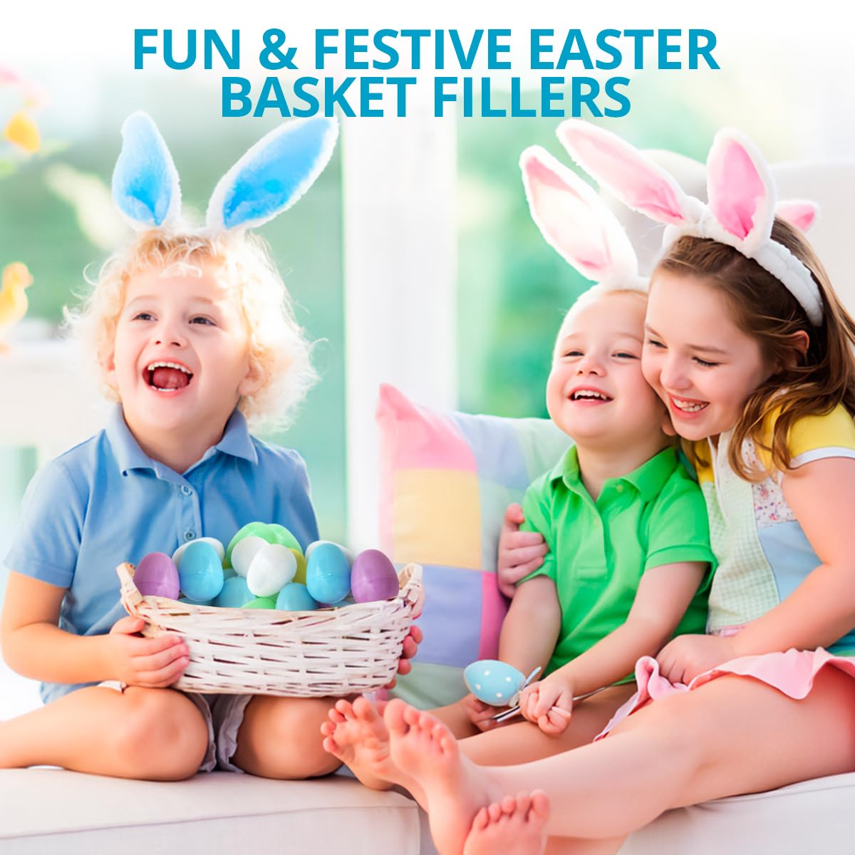 Plastic Easter Eggs Filled with Chocolate Robin Eggs, 12 Filled Easter Egg Bulk
