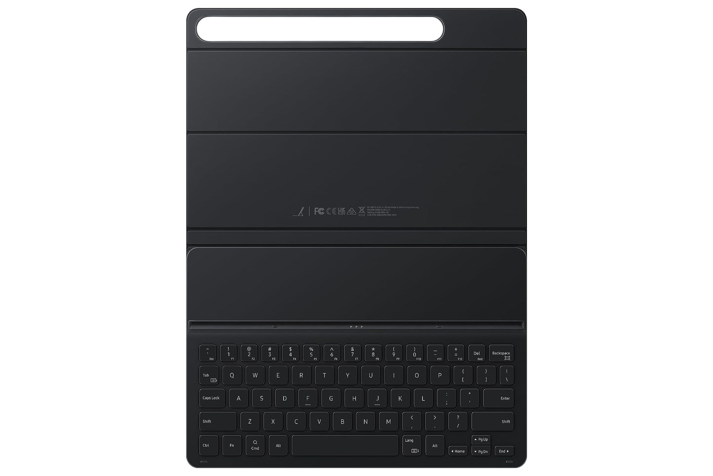 Samsung Galaxy Tab S9 FE Book Cover Keyboard Slim, Tablet Protector Case, Thin and Lightweight Design, Magnetic Back, PC-Like Experience, Wireless Keyboard Sharing, US Version, Black