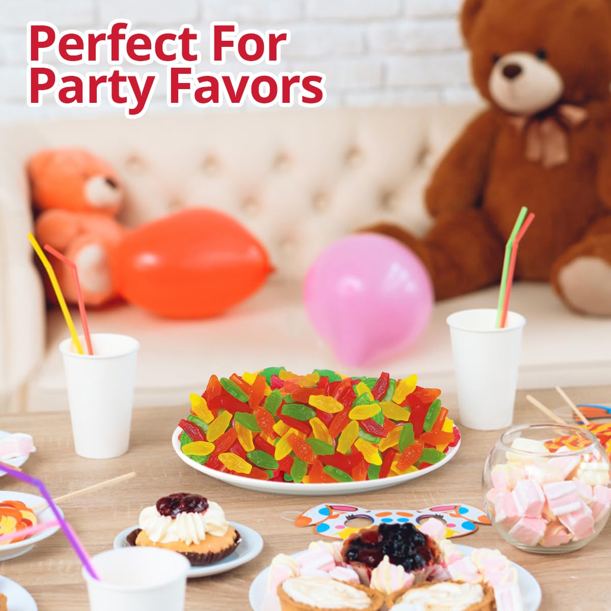 Swedish Mini Fish Gummy Candy Bulk Bag