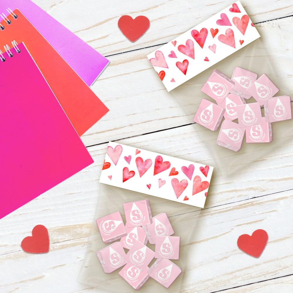 STARBURST All Pink Valentine's Day Fruit Chews Chewy Candy, Sharing Size, 15.6 oz Bag