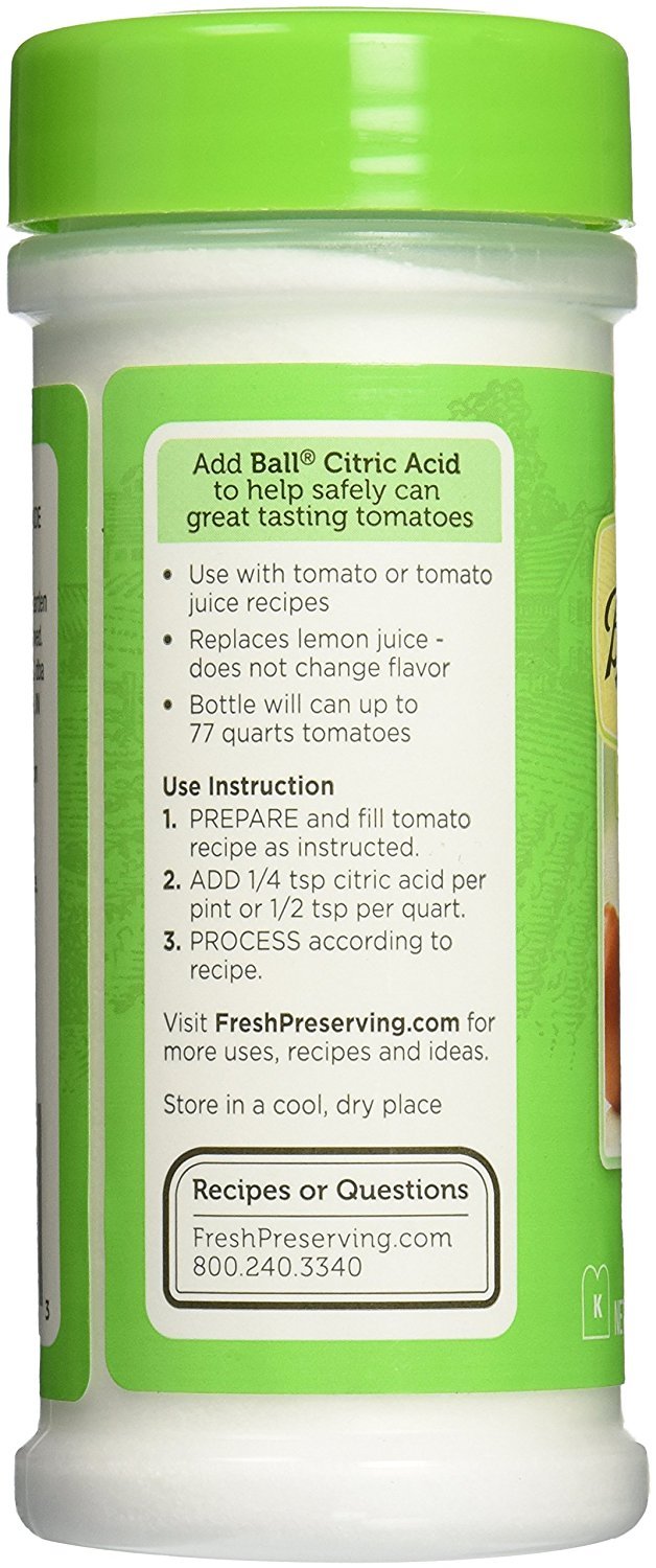 Ball Citric Acid 7.5 Oz (Pack of 12)