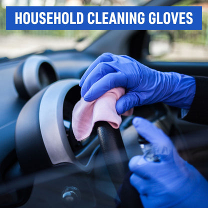 Powder Free Disposable Nitrile Gloves Small -100 Pack, Blue -Medical Exam Gloves