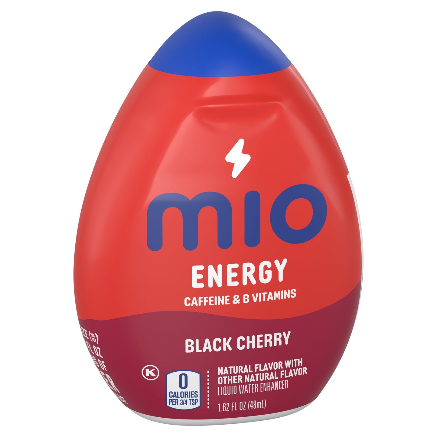 MiO Energy Liquid Water Enhancer, Black Cherry, 1.62 Ounce (Pack of 12)