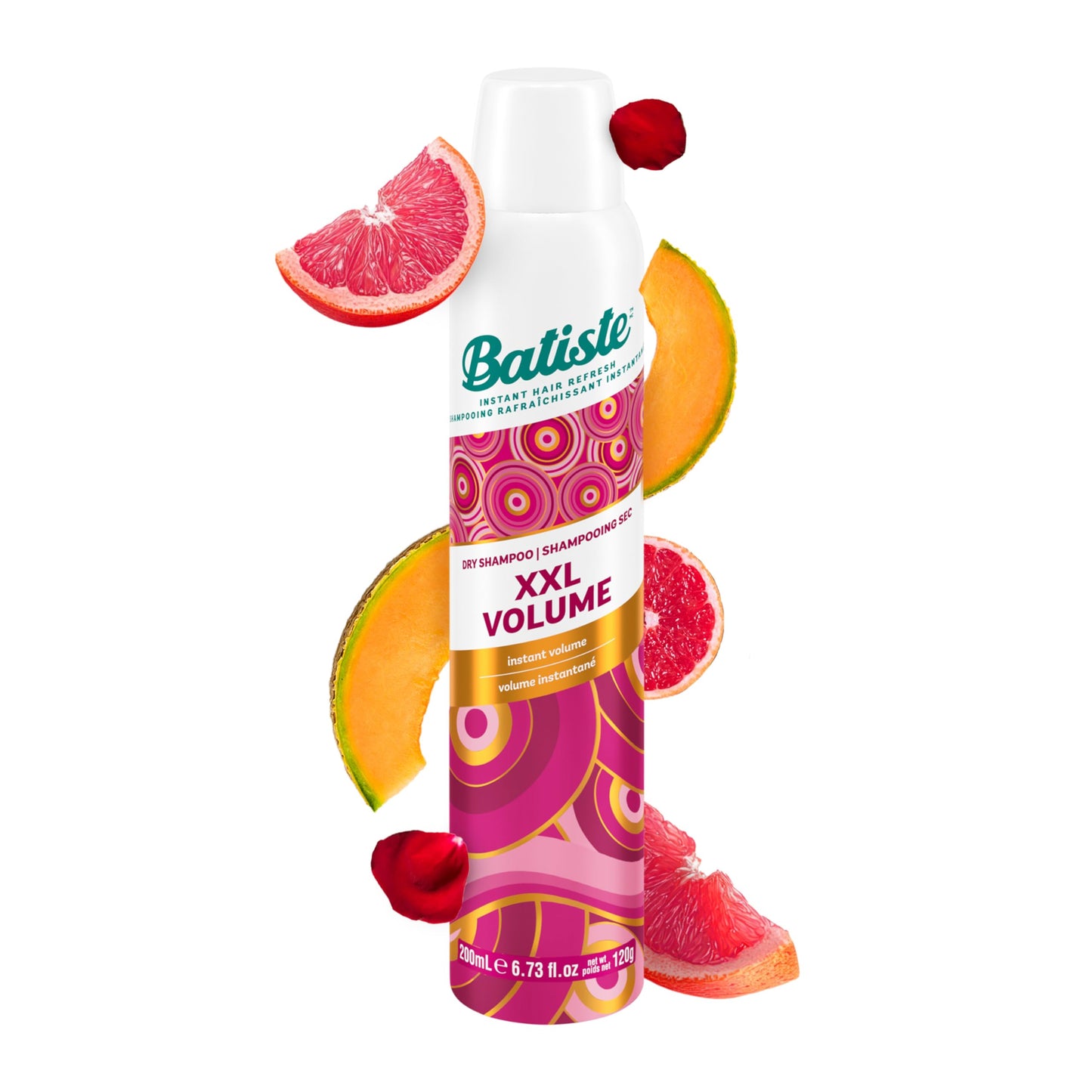 Batiste Instant Hair Refresh Dry Shampoo XXL Stylist Volume, 200 ml (120 g)