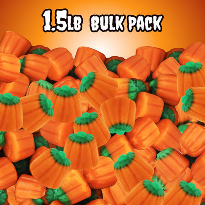 Mellowcreme Pumpkin Candy, Halloween Candy Bulk, Ideal Brachs Pumpkins for Halloween Themed Treat Bags, Perfect Pumpkin Candies for Halloween Parties, Trick or Treating