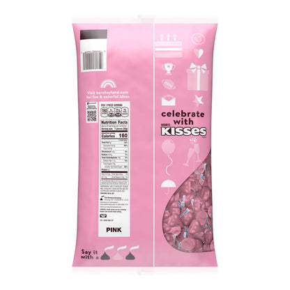 HERSHEY'S KISSES Milk Chocolate Candy Bulk Bag, 60 oz