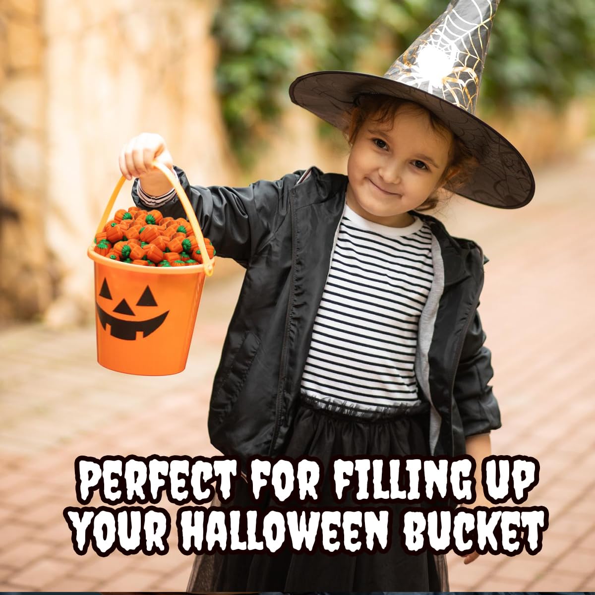 Mellowcreme Pumpkin Candy, Halloween Candy Bulk, Ideal Brachs Pumpkins for Halloween Themed Treat Bags, Perfect Pumpkin Candies for Halloween Parties, Trick or Treating (1.5 Pounds)