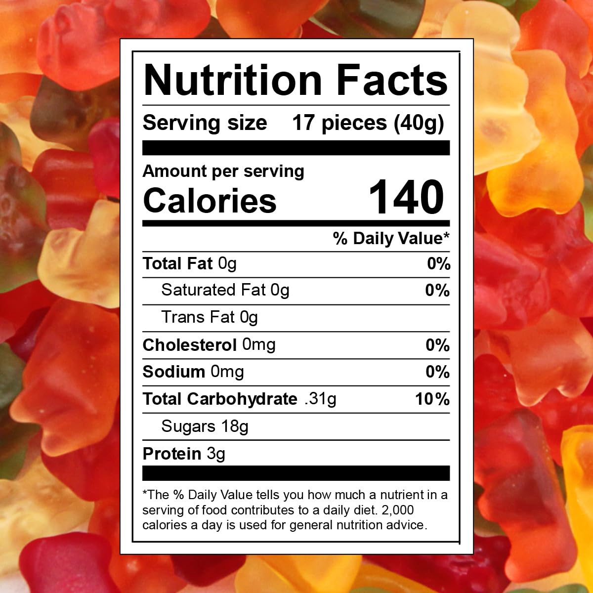 Gummy Candy, 2 Bags of 12oz HariboGummy Bears, Enjoy HariboGoldbears in a Fresh and Portable Bear Shape Reusable Bag, Perfect Gummies Bears for Travel, Picnics and On the Go Moments