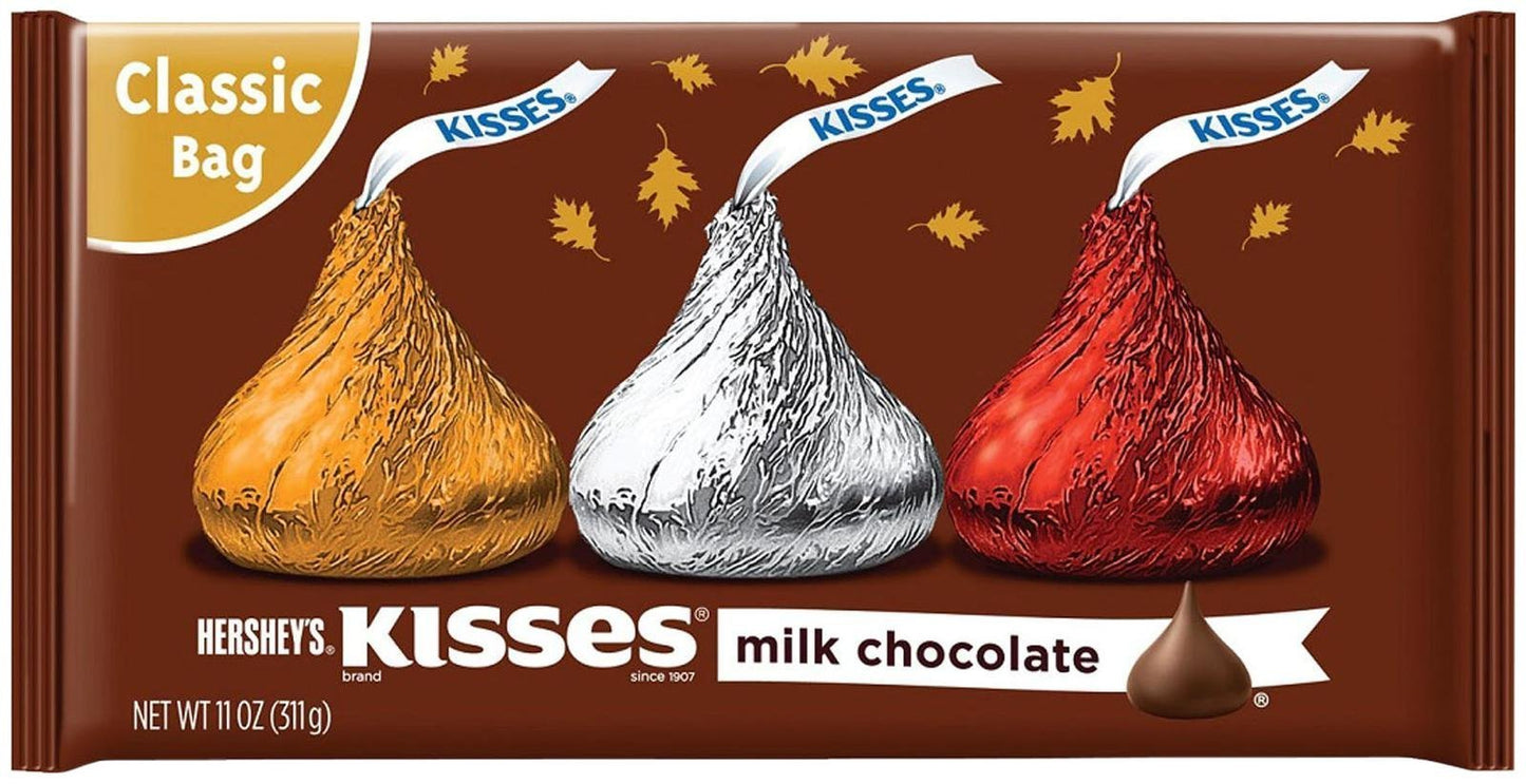 Hershey's Milk Chocolate Kisses Fall Harvest - 11 oz
