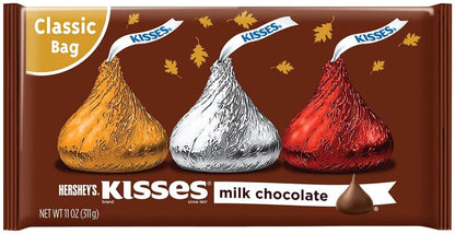 Hershey's Milk Chocolate Kisses Fall Harvest - 11 oz
